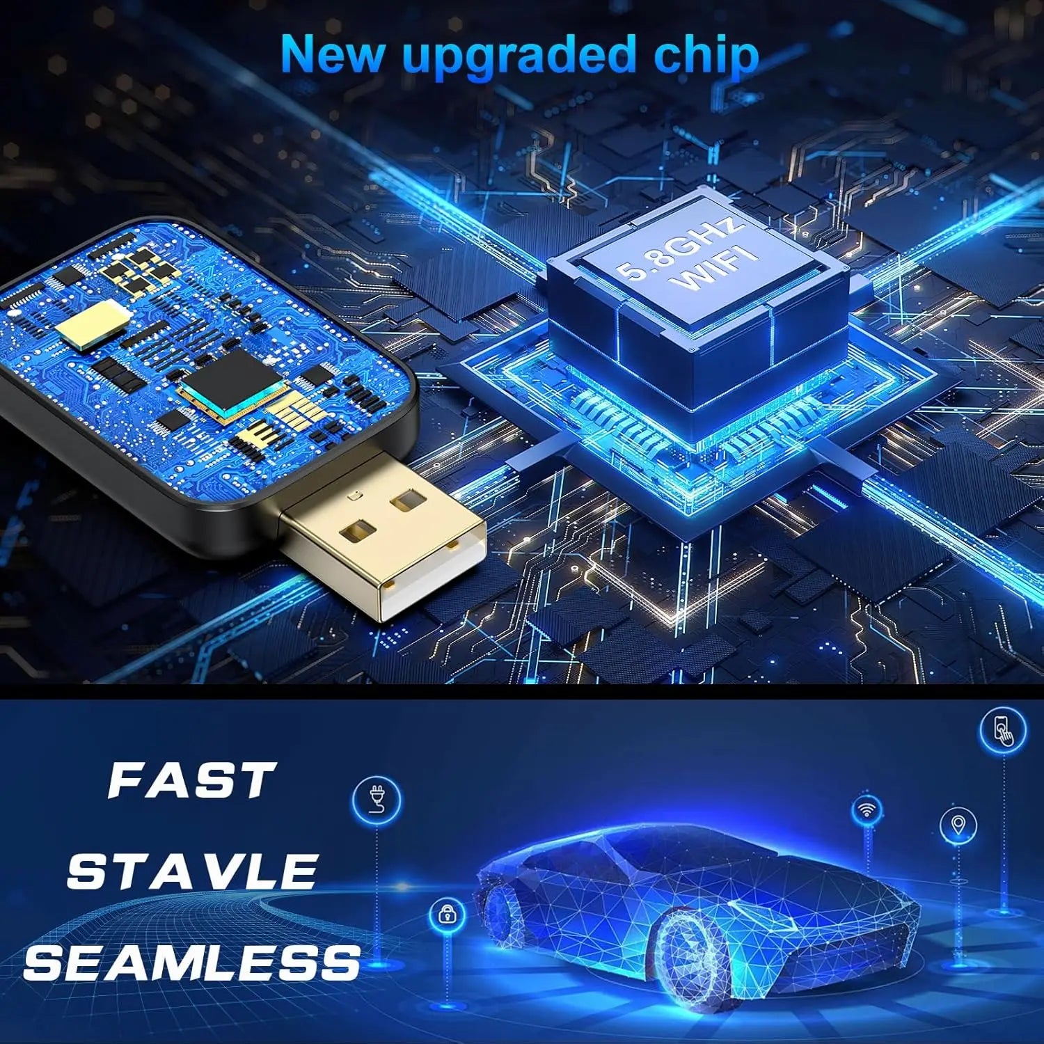 Mini CarPlay Wireless Adapter